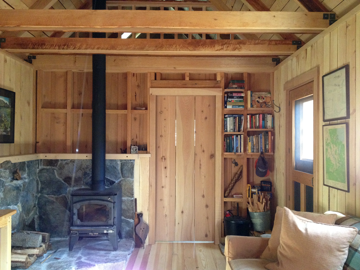 Wood Stove Log Home Interiors