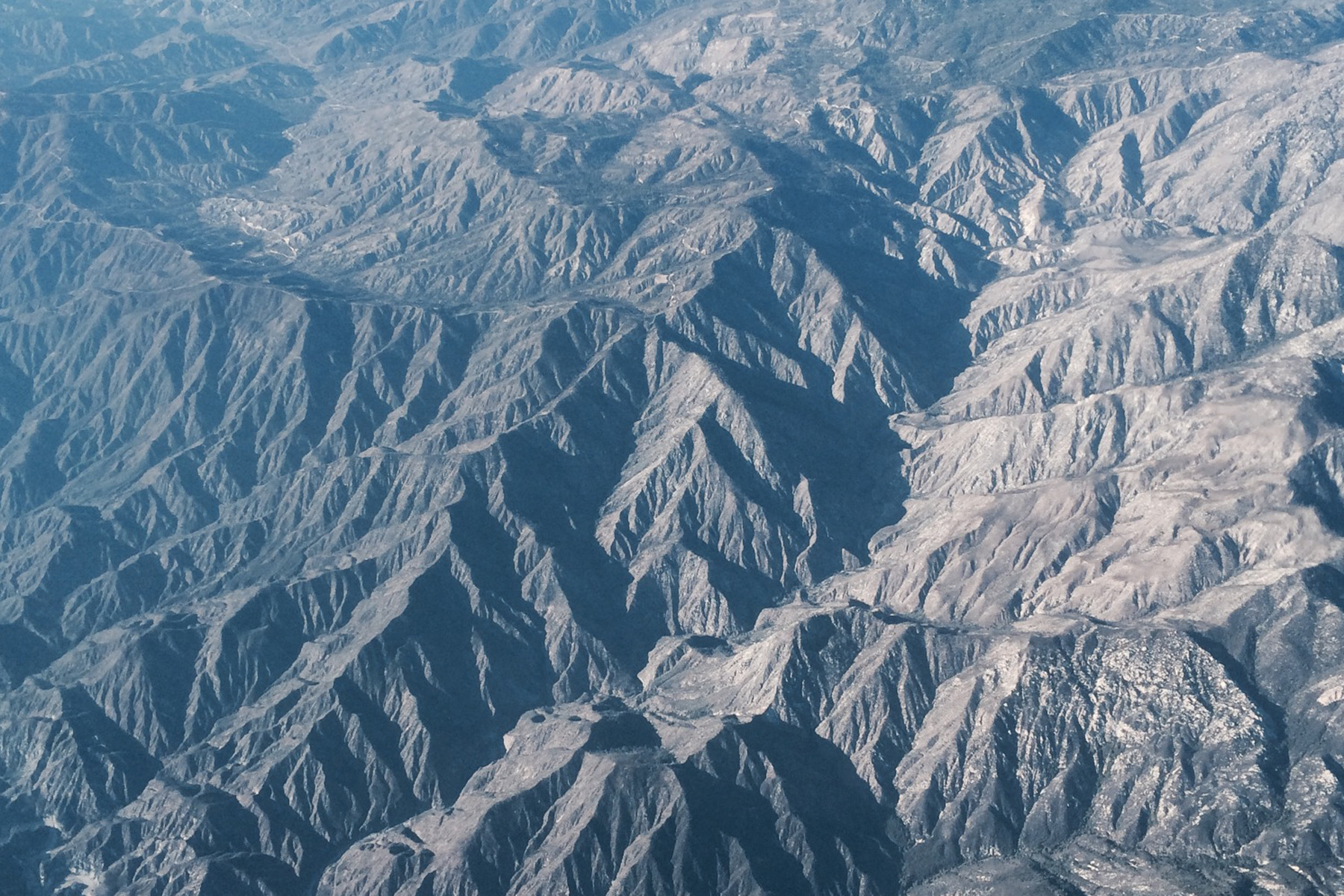 San Gabriel Mountains Aerial View Tenspeed Hero